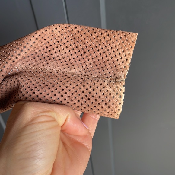 Marco Delli laser cut leather jacket - Picture 9 of 9